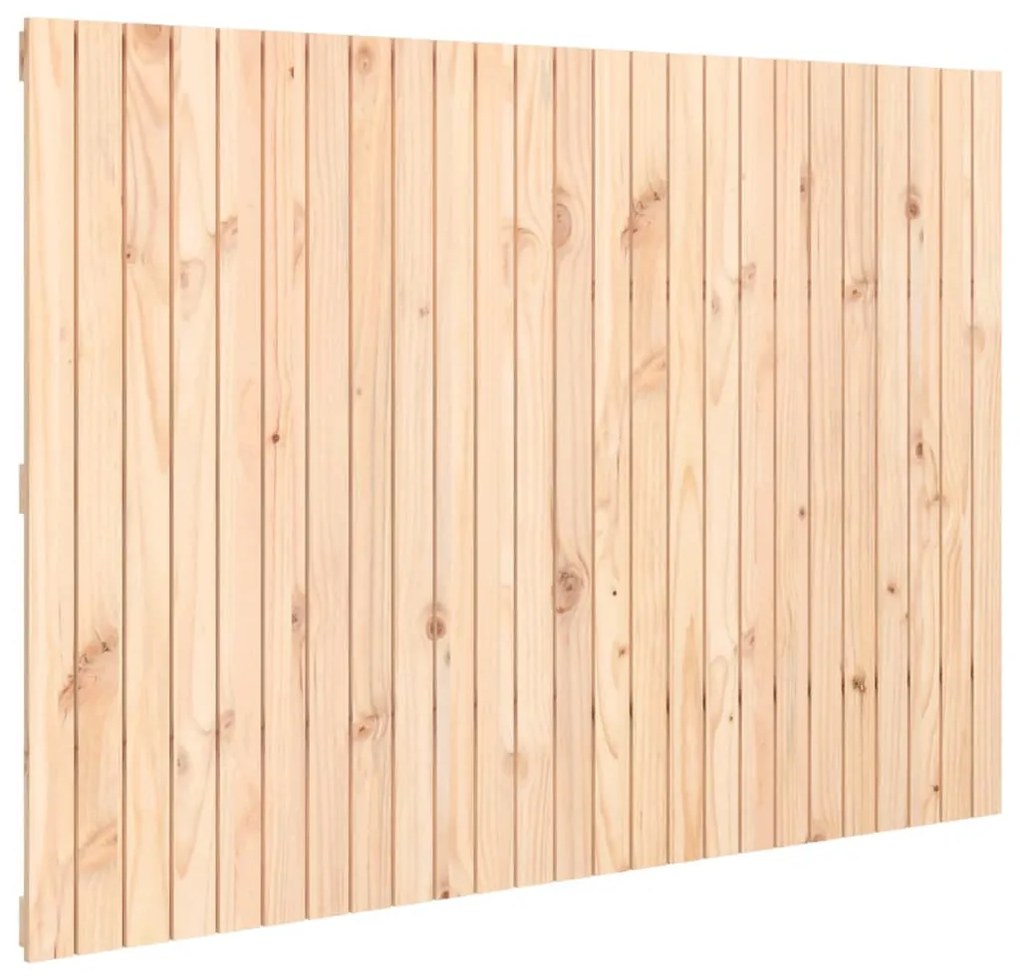 tömör fenyőfa fali fejtámla 159,5x3x110 cm
