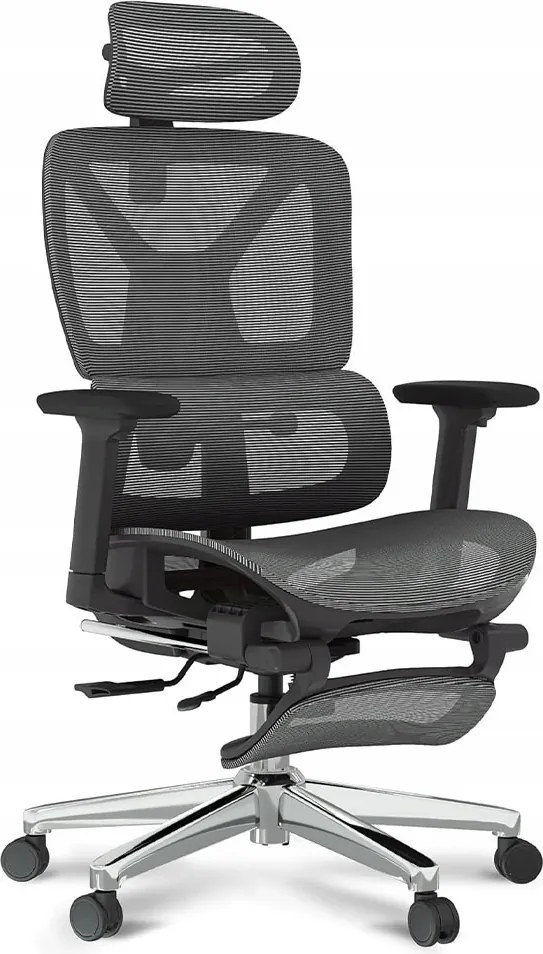 Lite Pro ergonomikus irodai szék, sötétszürke, irodai és otthoni használatra