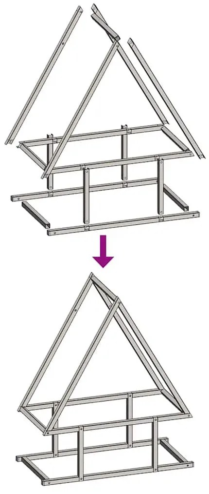 antracitszürke hidegen hengerelt acél tűzifatároló 50x25x60 cm