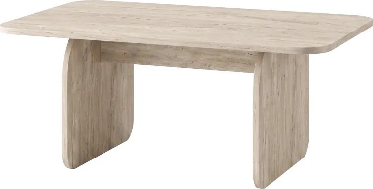 Pietra dohányzóasztal, travertin, 100 cm