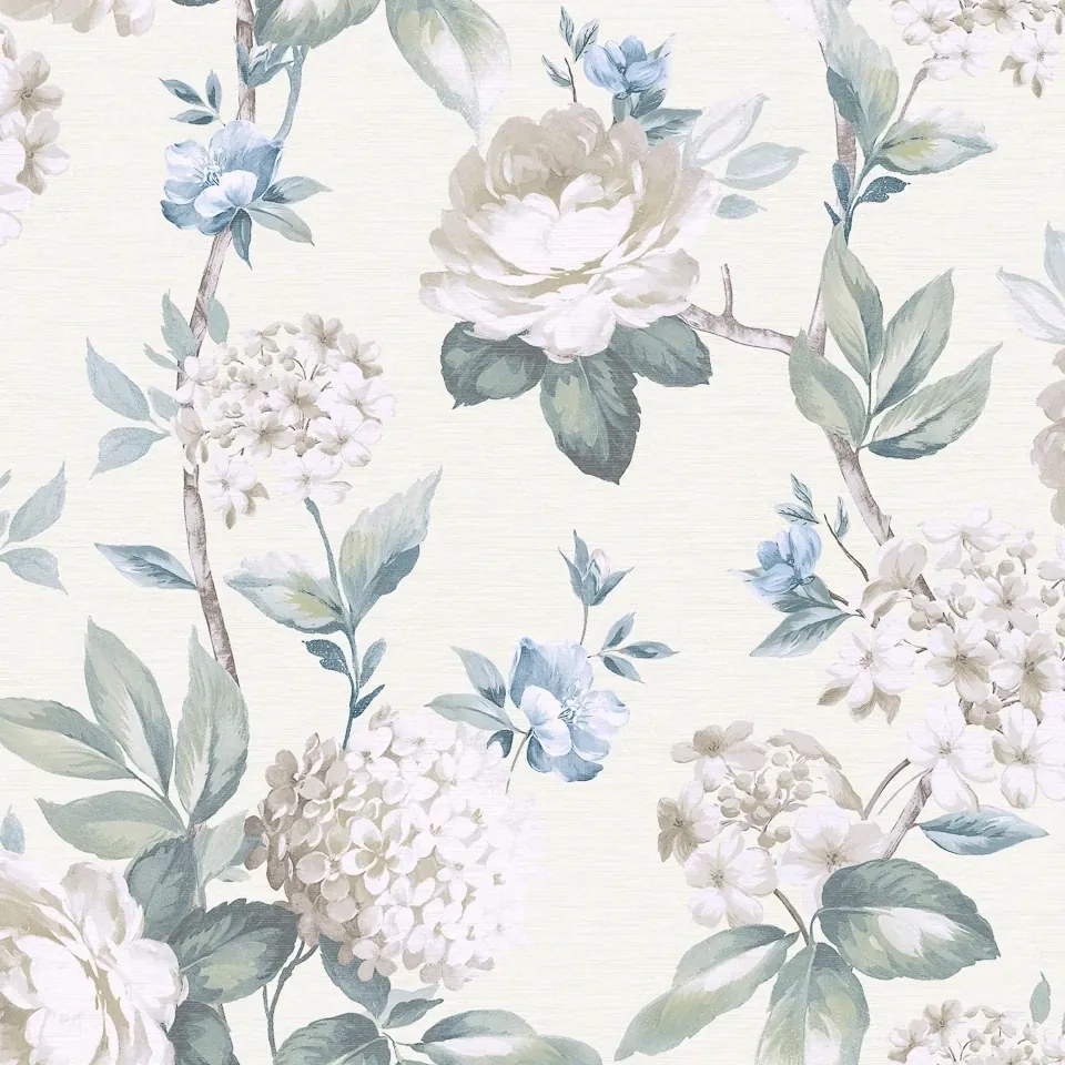 Arthouse Signature 1 Keeka Floral kék-krém virágos papír tapéta – 923802