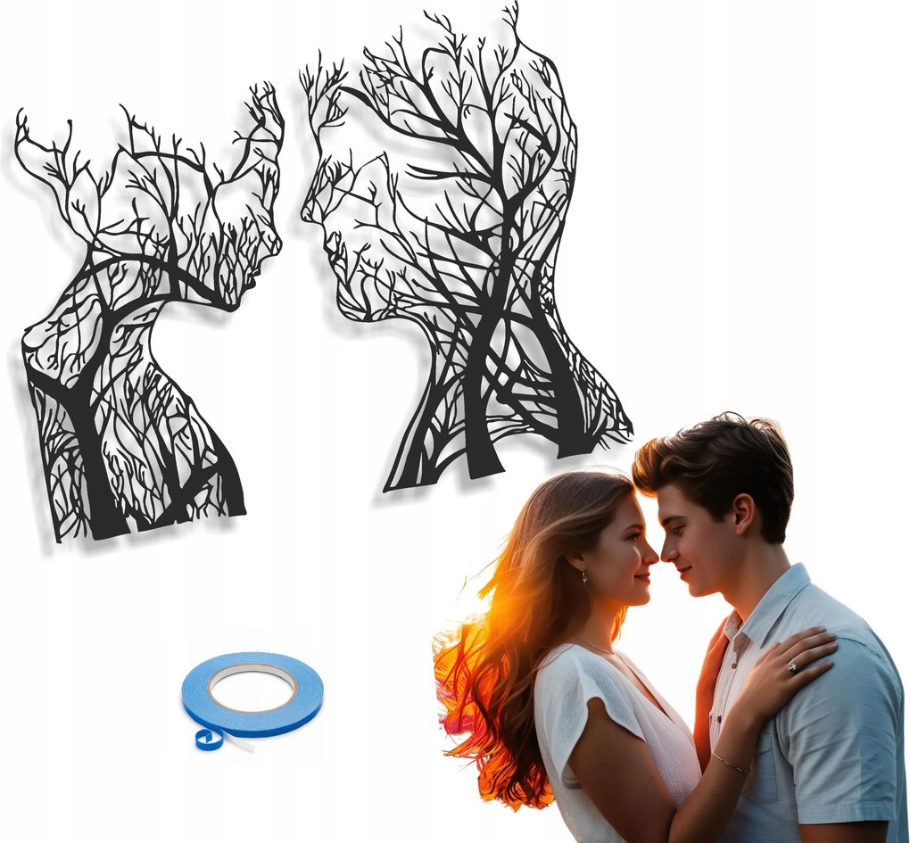 Áttört Kép L 40X54 Ő Fa Szél Dekoráció Fali Dekoráció