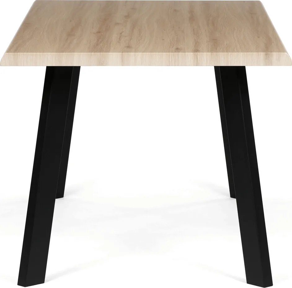 Étkezőasztal 160 × 90 cm MDF vad tölgy OAK