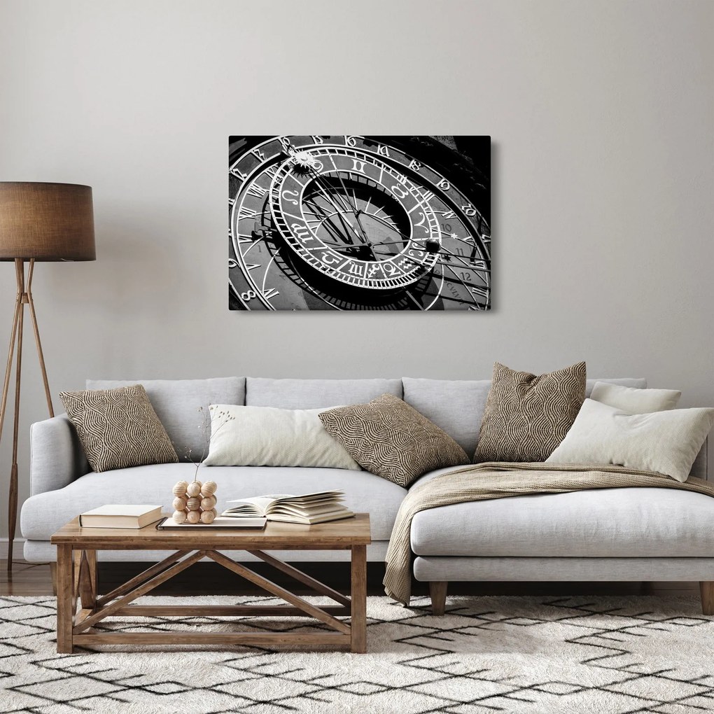 Kép - Csillagászati óra, Prága, Cseh Köztársaság (90x60 cm)