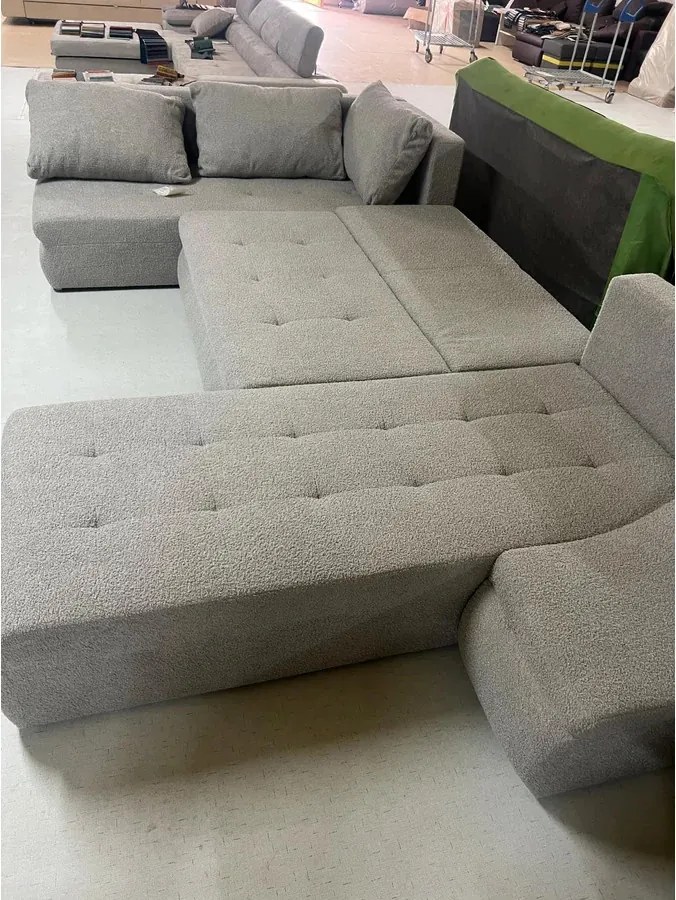 GIOVANNI ágyazható U alakú ülőgarnitúra