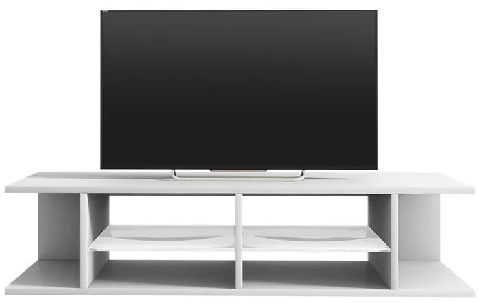 Tv szekrény/asztal Monty 137 (világítással) (fehér). Akció -15%. 1098626