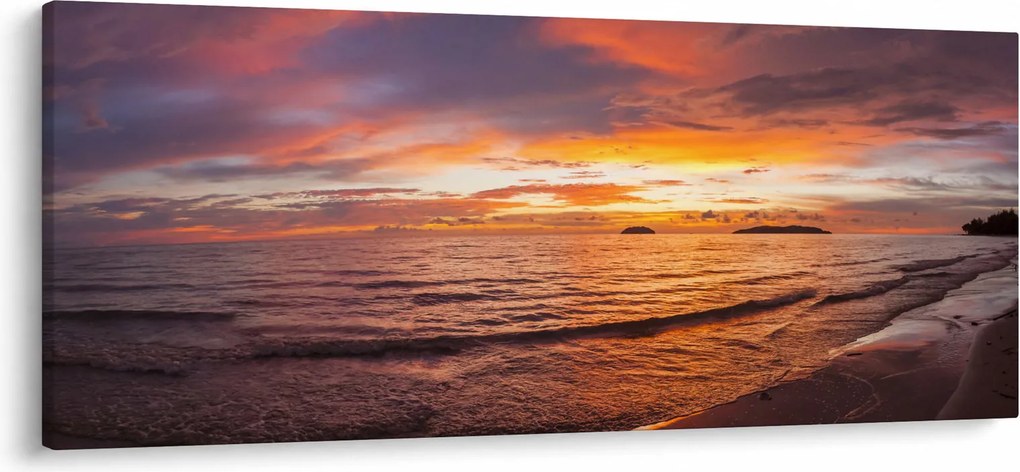 Kép - Naplemente (120x50 cm)