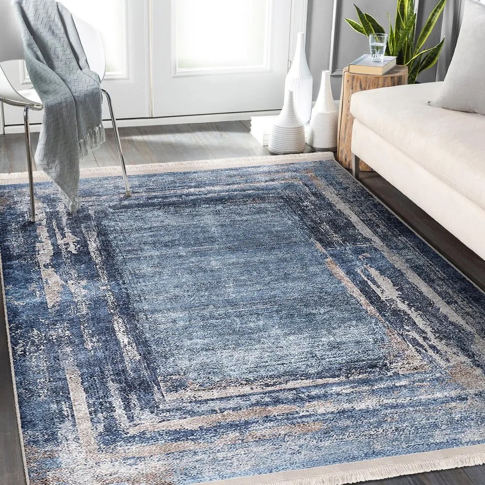 Kék szőnyeg 80x150 cm – Mila Home