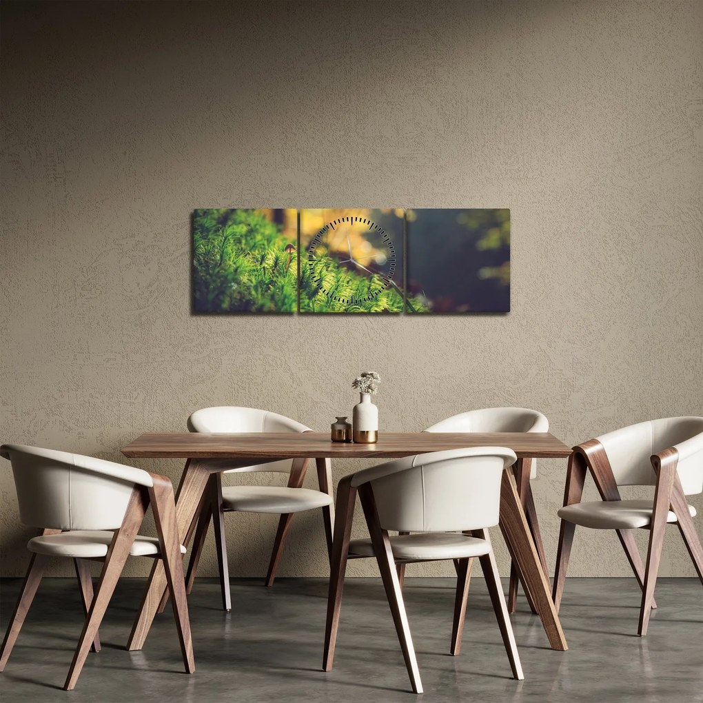 A moha képe gombával (órával) (90x30 cm)