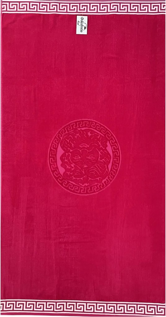 POSEIDON Strandtörölköző magenta 165x90cm