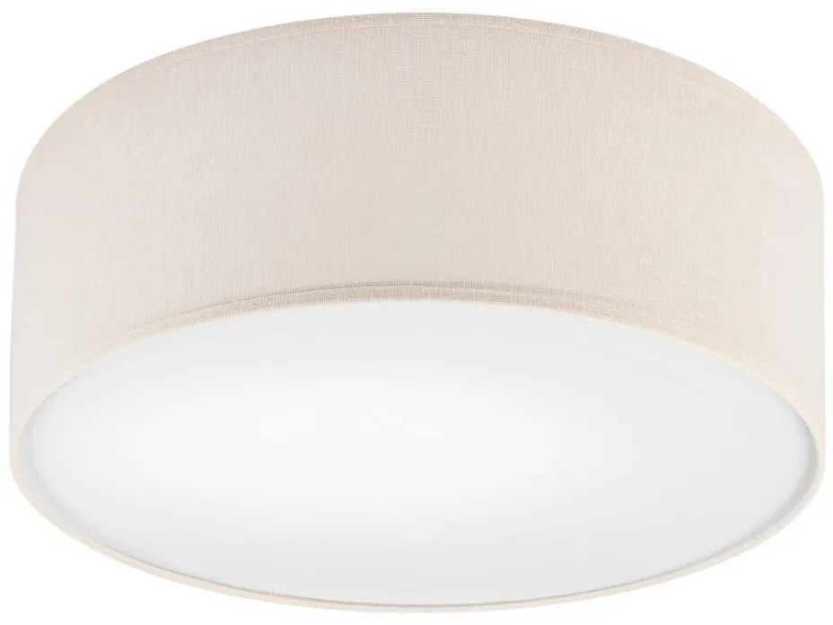 SIRJA mennyezeti lámpa 1xE27/60W/230V, 35 cm átmérő, krém színű