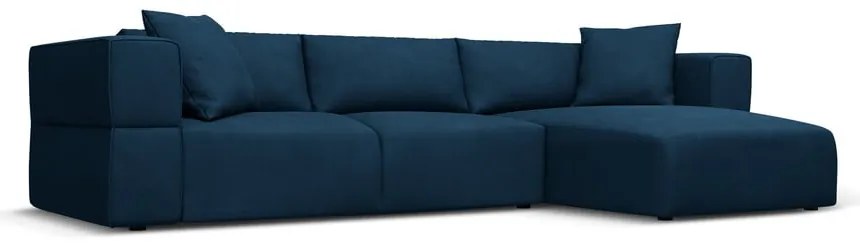 Kék sarokkanapé (jobb oldali) Esther – Milo Casa