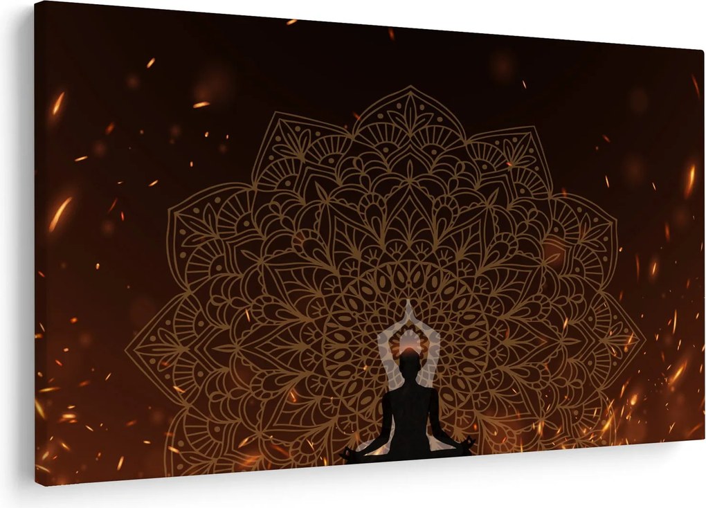 Kép - Meditáció (90x60 cm)