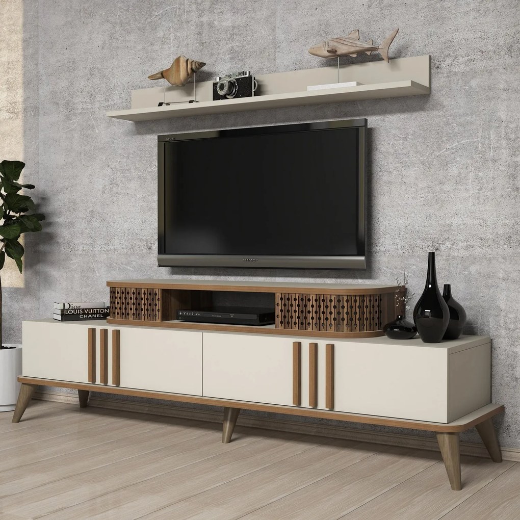 TV szekrény Eylül - Krém