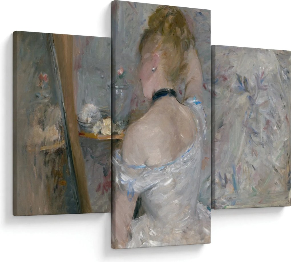 Kép - Berthe Morisot, Woman at Her Toilette, reprodukciók (90x60 cm)