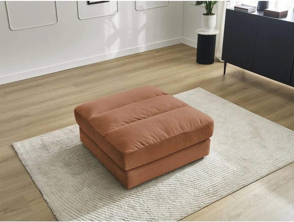 Narancssárga bársony lábtartó Sierra – Bobochic Paris