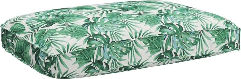 vidaXL Párna Levél Levél mintázat 120 x 80 x 12 cm Oxford Szövet