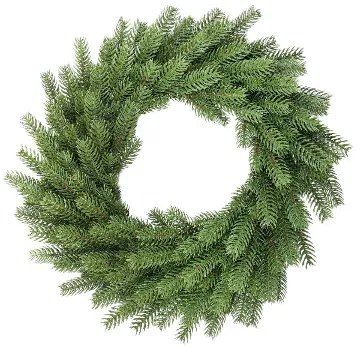 100% 3D Exkluzív Lucfenyő Adventi Koszorú 50cm