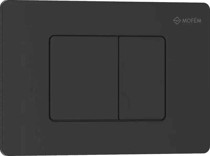 MOFÉM EVO 30 nyomólap, 2 vízmennyiségű, inox, matt fekete