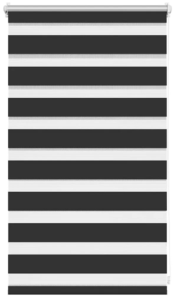 vidaXL Zebra roló 50 x 100 cm Fekete