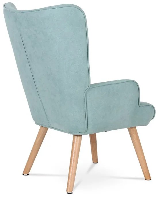 Kék Szövet U‑Fotel. AK-302 BLUE2