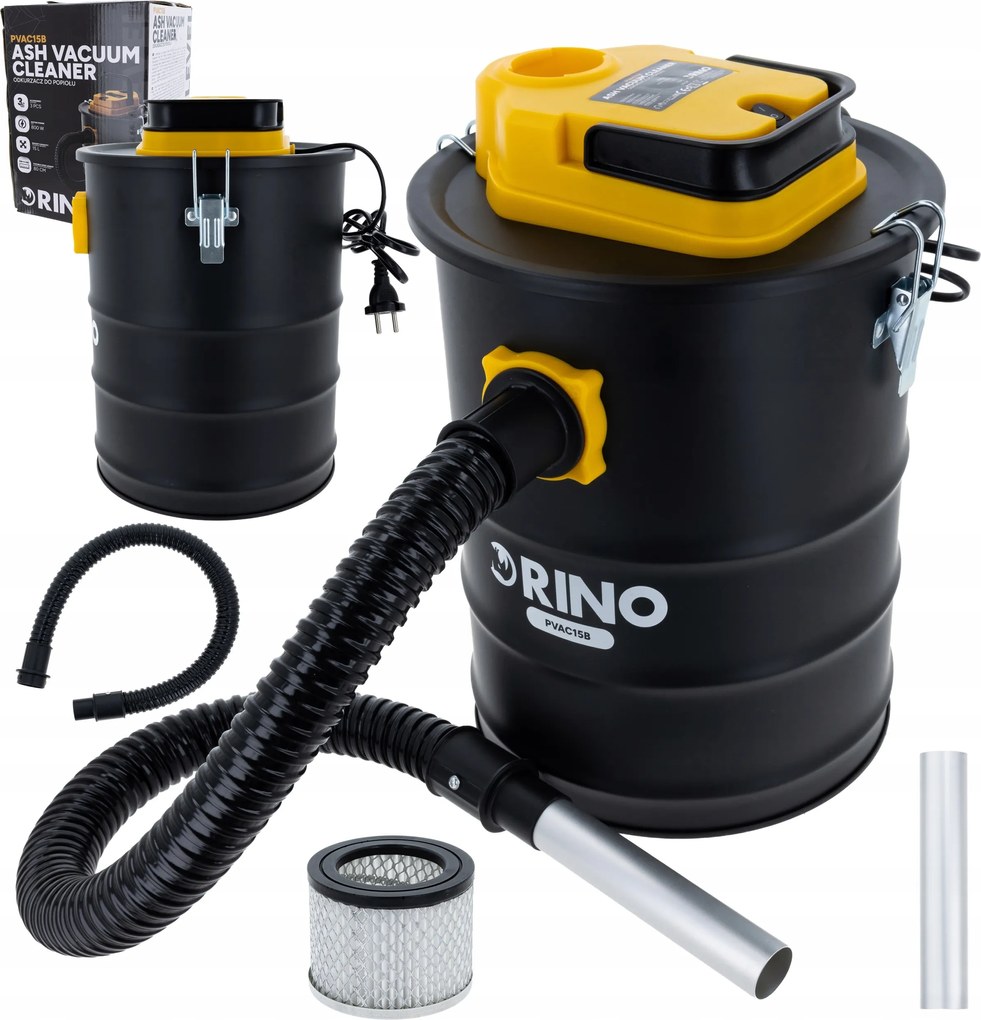 Hamuporszívó fekete 800 W 15 L Rino PVAC15B