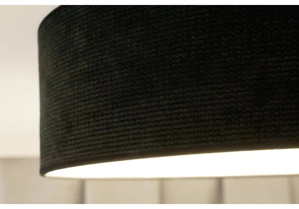 Duolla - CORTINA LED mennyezeti lámpa 26W, 45 cm, 4000K, fekete