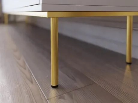 TV szekrény Gelean 3D (fekete + arany) . 1106217