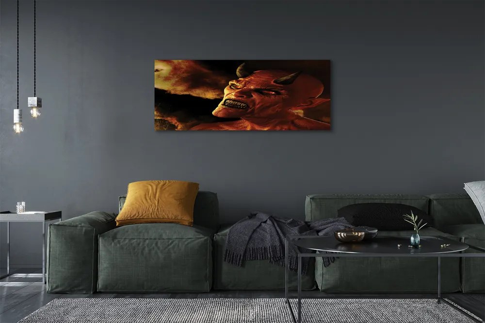Canvas képek Ördög 100x50 cm