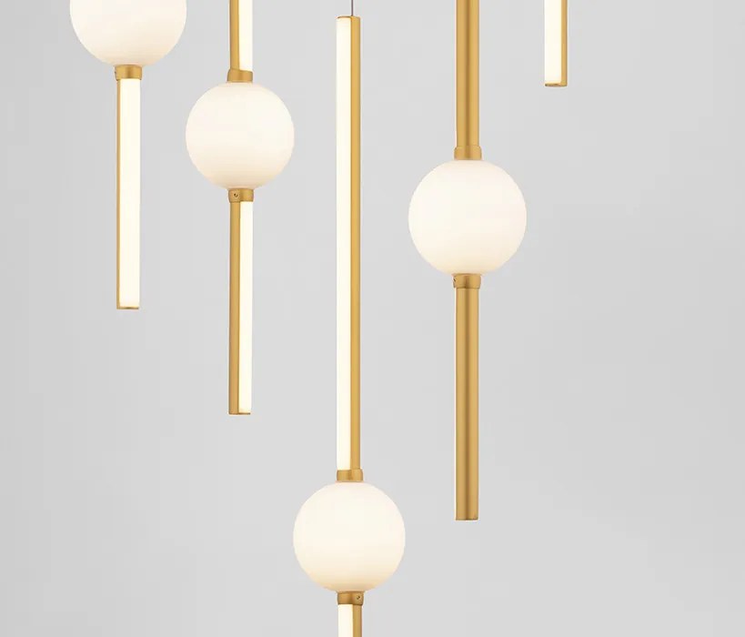 NOVALUCE 9695258 ACROBAT Többágú Függesztett Lámpa LED IP20