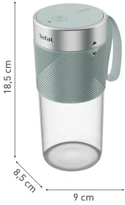 Tefal - Smoothie turmixgép BLENDFORCE 50W/5V menta