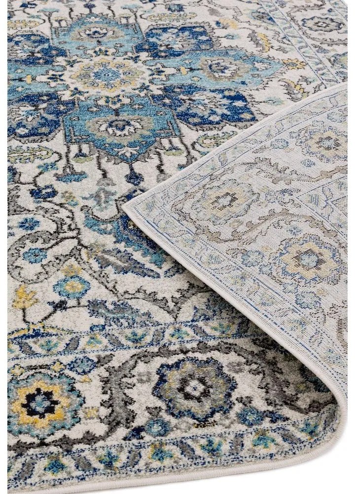 Kék szőnyeg 120x170 cm Nova Persian Blue – Asiatic Carpets