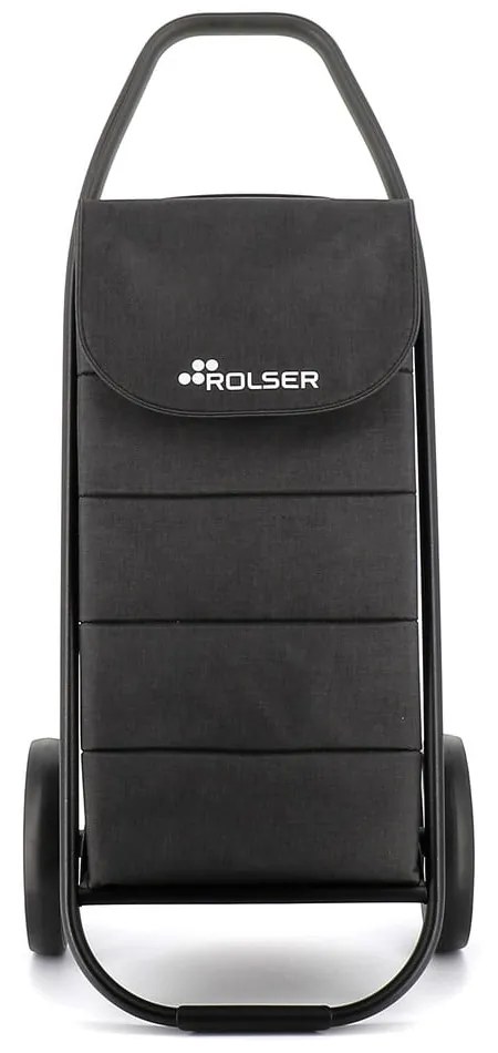 Gurulós bevásárlótáska 53 l Com Tweed Polar Black Tube – Rolser