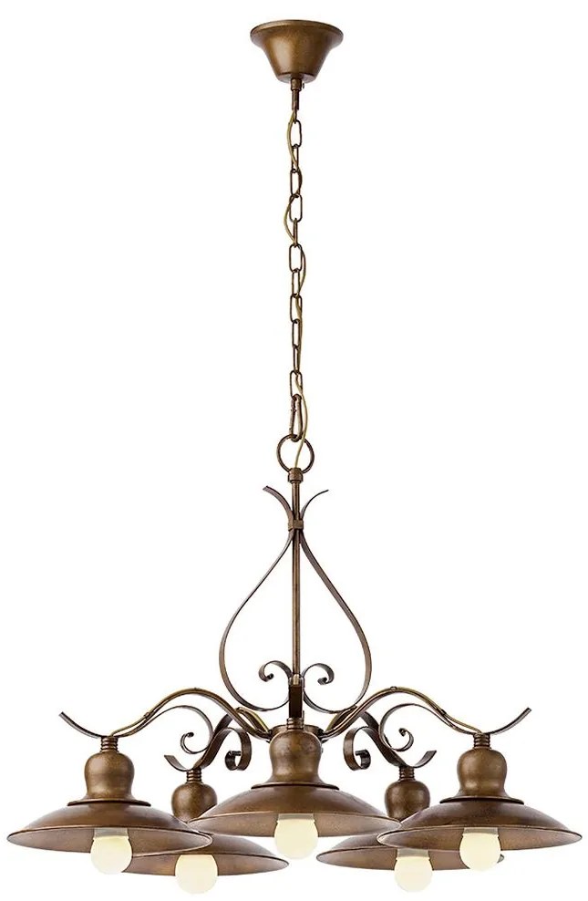 INCANTI 02-761 - Csillár láncon LENA 5xE27/42W/230V