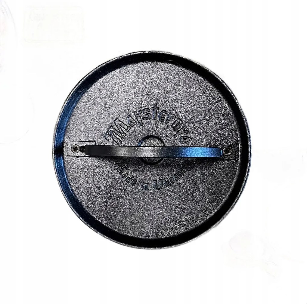 Öntöttvas grillprés, kerek