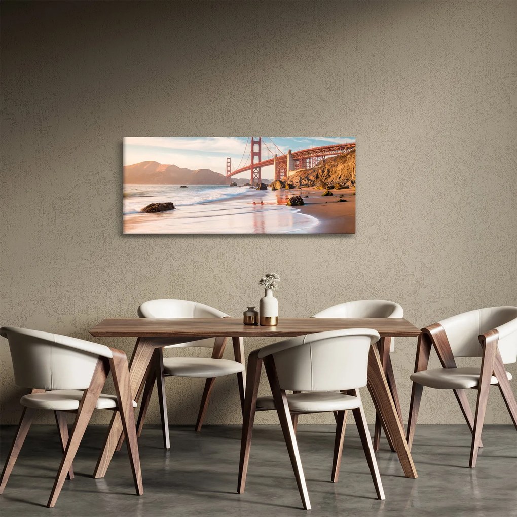 Kép - Golden Gate híd (120x50 cm)