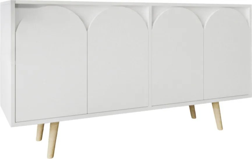 Venezia komód, fehér, 150 cm