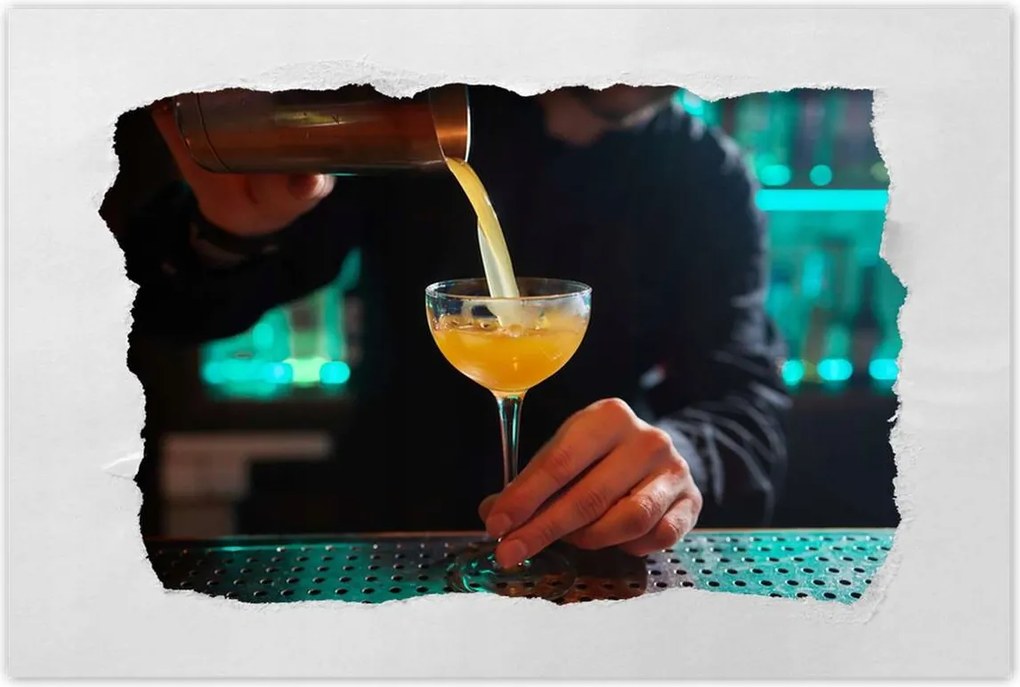 Poszterek 90x60 Alkoholos ital jéggel