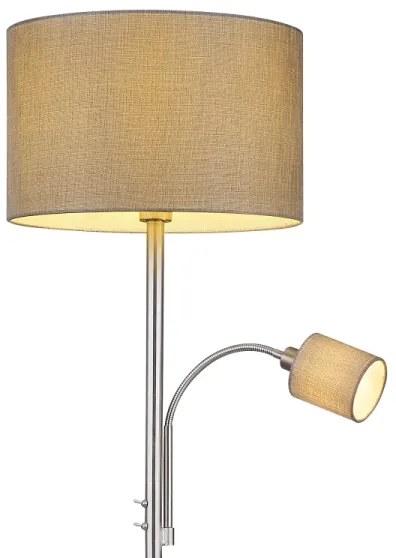 Globo 15185S4 - Állólámpa PACO 1xE27/40W/230V + 1xE14/25W