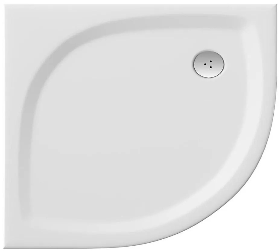 Ravak XA237711010B - ELIPSO negyedkör alakú zuhanytálca 90x90 cm, fehér