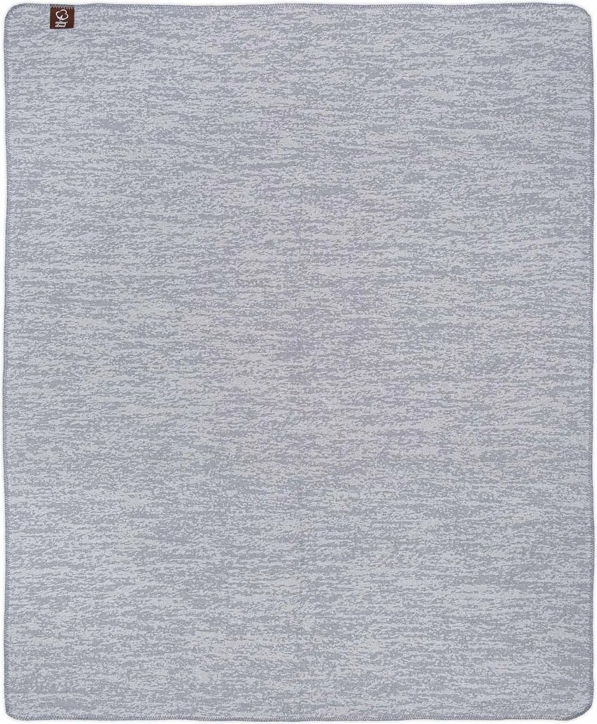 Ágytakaró pléd 165x200 Meleg beton szürke horgolt takaró