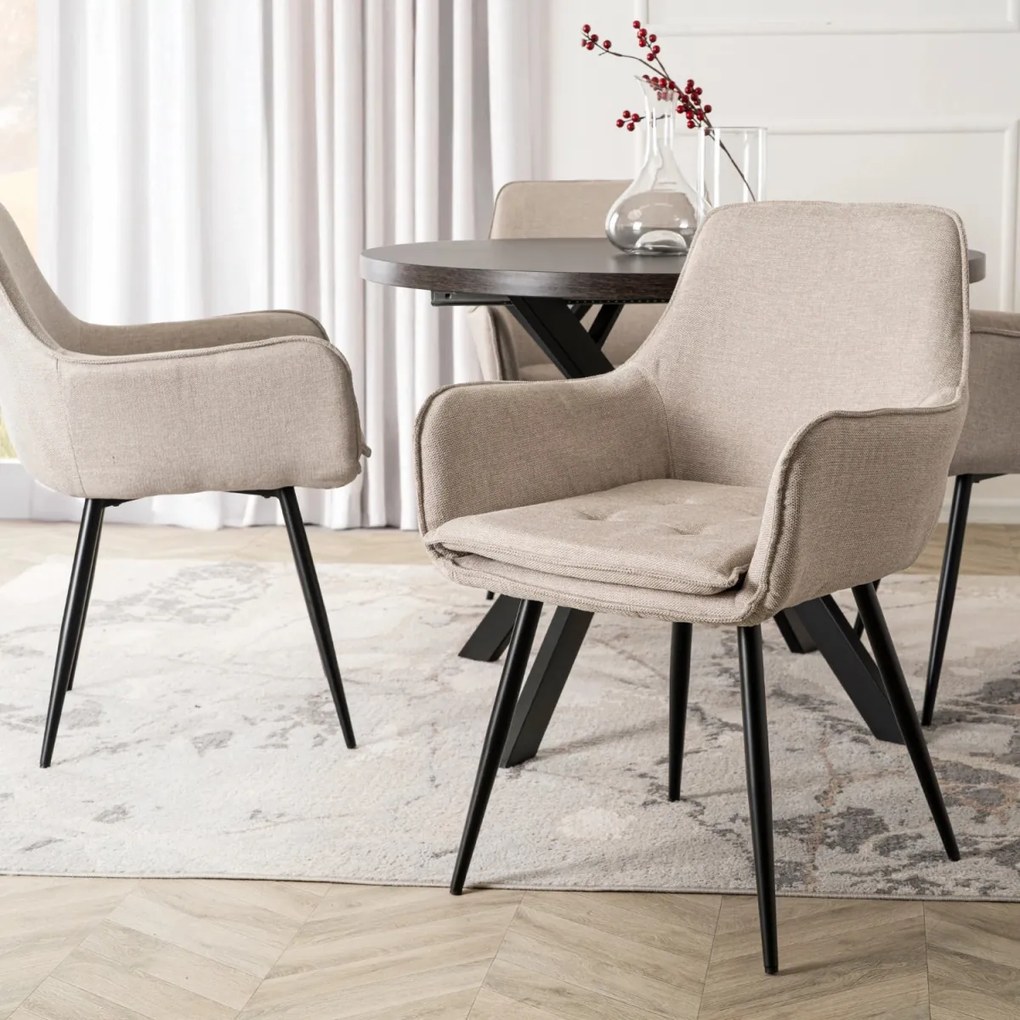 Szék krém színben. EDRICK