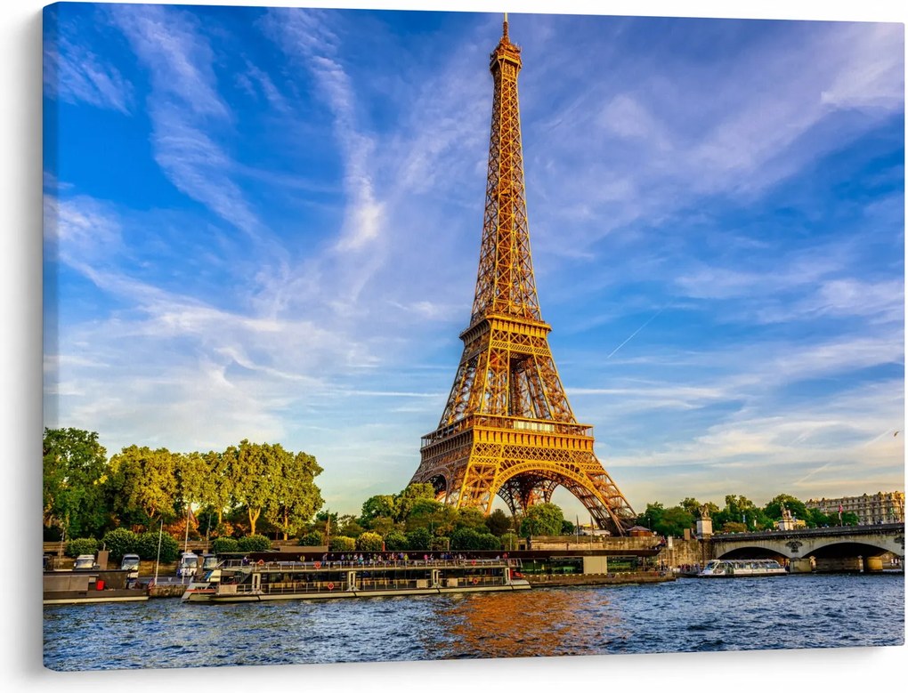 Kép - Eiffel-torony (70x50 cm)