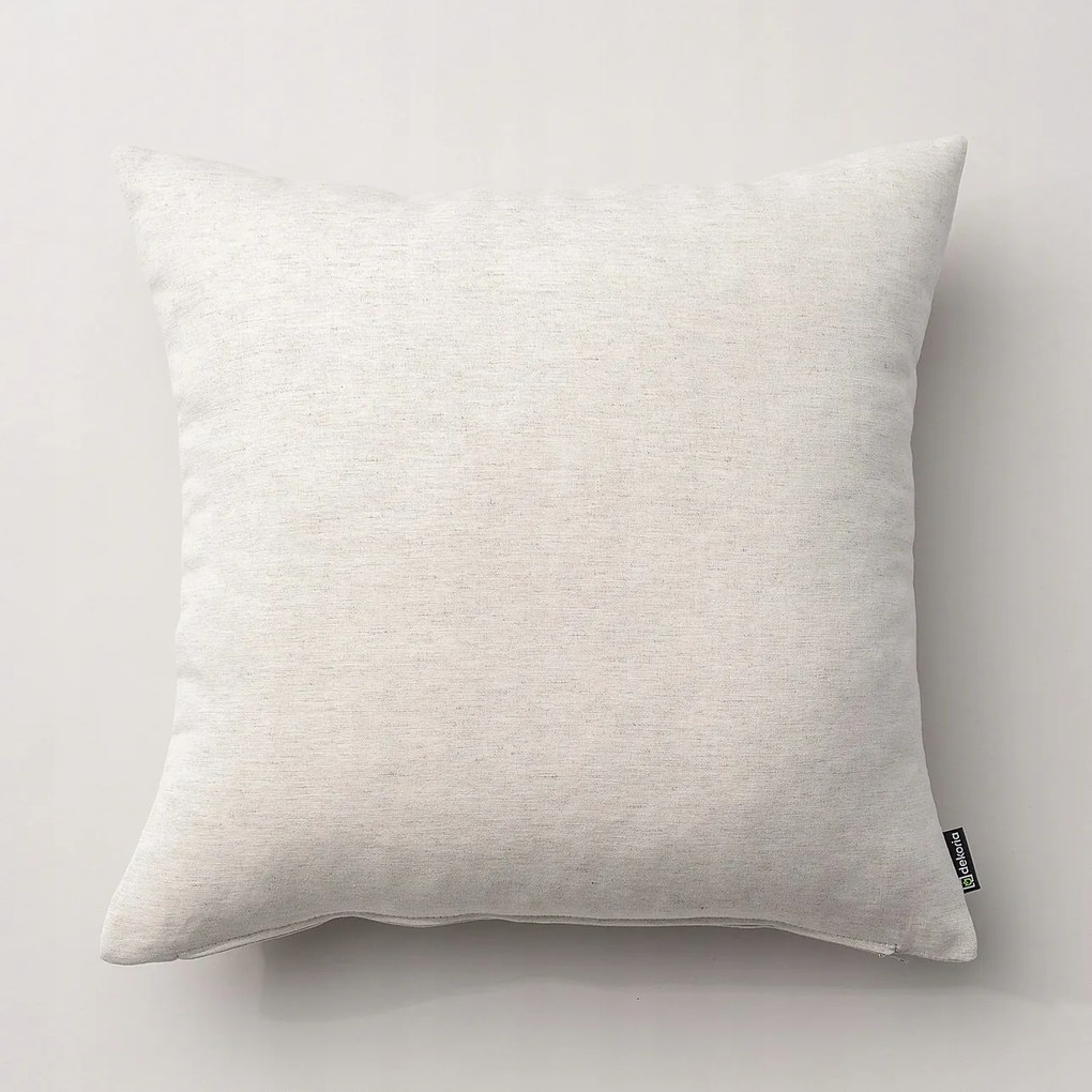 Párnahuzat 43x43 natúr, vászon szövésű