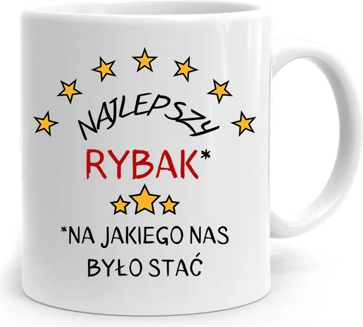 Horgász Ajándék Bögre A Legjobb Halász fényképes nyomtatással