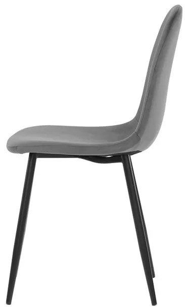 Szürke Bársony Étkezőszék. CT-971 GREY4