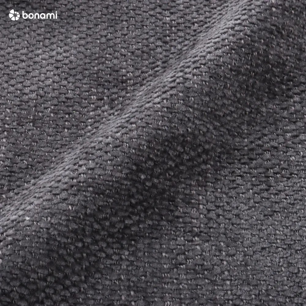 Sötétszürke kinyitható sarokkanapé (variálható) Monaco – Bobochic Paris