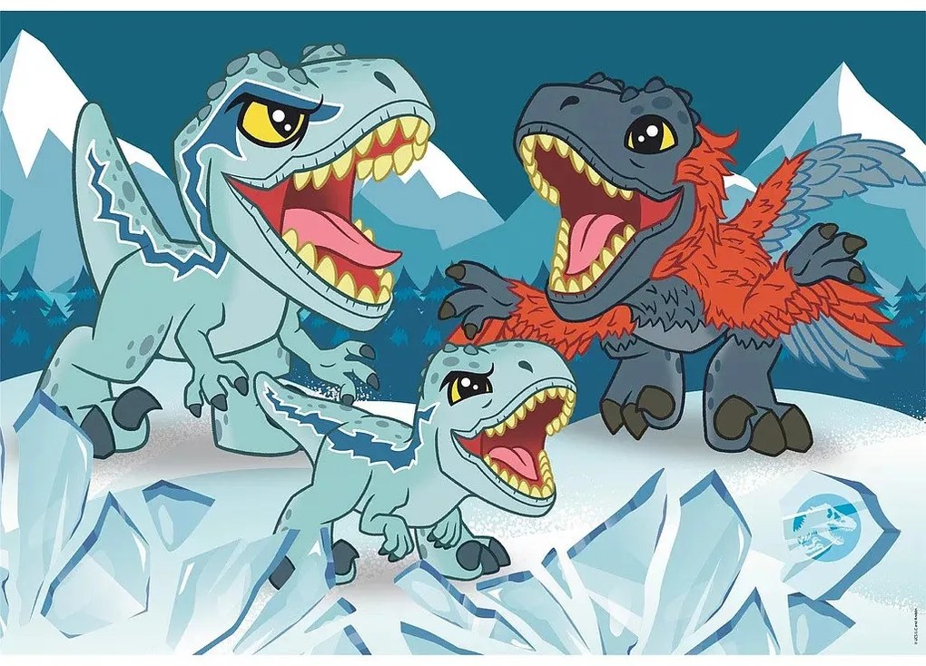 Dinoszaurusz Explorers 2x20 db-os puzzle Clementoni