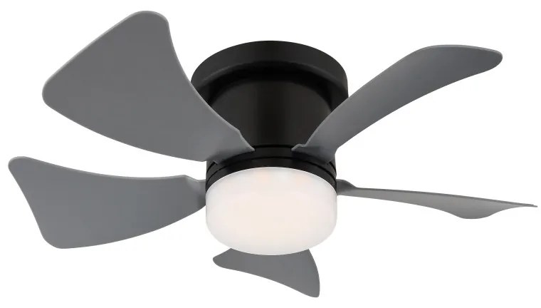 Globo Hines 03609A távirányítós mennyezeti ventilátoros lámpa, 10W LED, 3000K-6500K, 70-750 lm