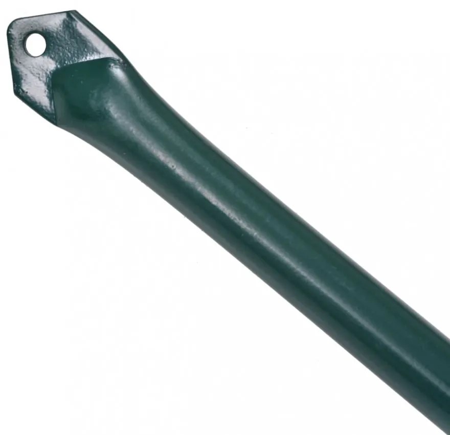 10 db zöld kerti növénytámasztó rúd 1 m